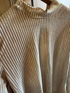 Velvet Mock Neck Top- Size S
