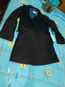 Chic Blue Women's Coat
