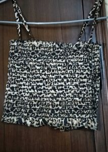 Animal Print Spaghetti Strap Top