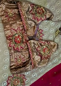 Double Colour Design ❤️Saree❤️