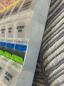 Medicine organiser Pill box 28 days