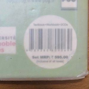 French Textbook + Workbook A1 (Grade 11)