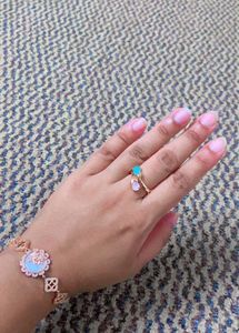 AD combo bracelet nd ring with 2 gold bangles