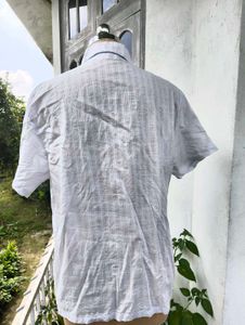 White Embroidered Shirt