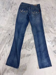 Women's Blue Flared Jeans
