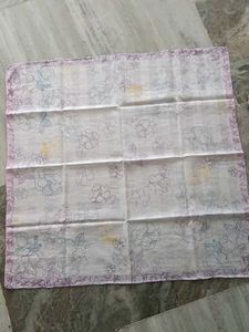 Floral Print hanky or neck scarf