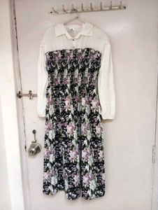 Floral Print Midi Dress
