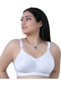Comfortable White Bra