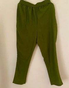 Regal Olive Green Anarkali
