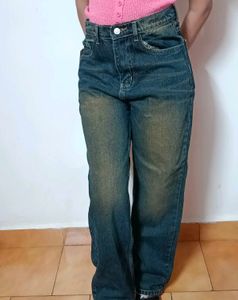 Greenish Vintage High Waist jeans
