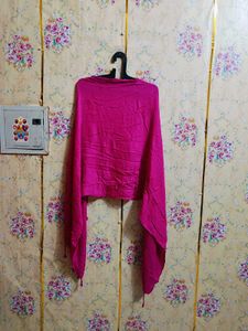 Stylish Pink stall with Fringes