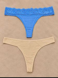 Set of 5 Women's Thong Panties  size M