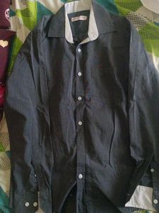 Classic Men's Charcoal Grey Shirt