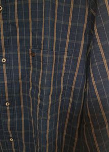 Stylish Blue Checkered Shirt