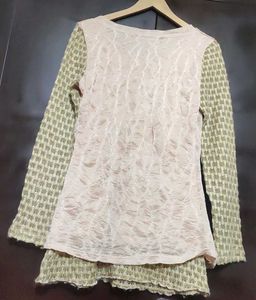Khaki Color Top For Girl Or Woman 32 Bust