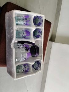 7 Piece Lemon Set Glasses