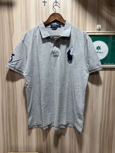 Ralph Lauren Polo Embroidered Big Pony Grey TShirt