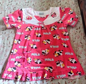 Cute Cow Print Pajama Set