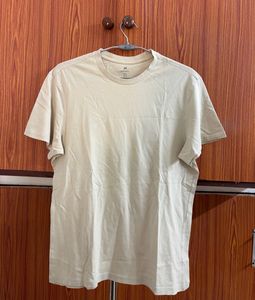 Men's Basic beige T-Shirt