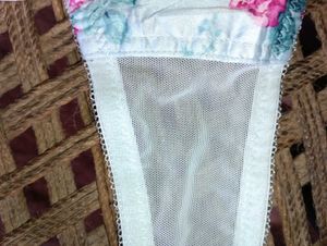 Light Blue Underwired  Floral Lace Bra