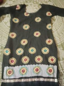 Embroidered Kurta Top