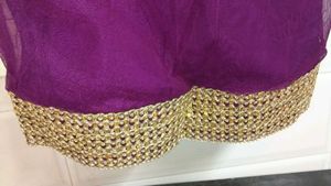 Net Lehnga with long kurta