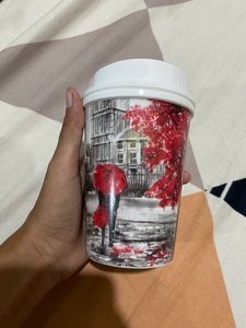 Beautiful Coffee Sipper And Water Bottle