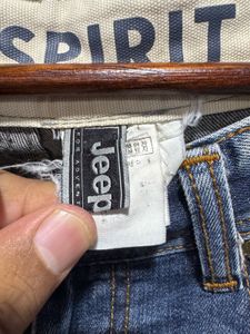 Jeep Spirit Blue Stone Washed Regular Fit Jeans