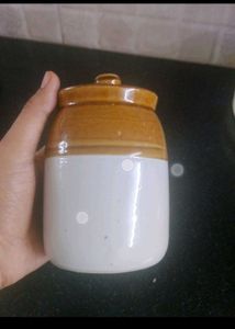 Ceramic Jar Set Of 2 - 300ml