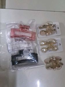 Chic Hair Claw Clips Set 6