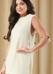 New Elegant Sleeveless Top and Shorts Co-Ord Set