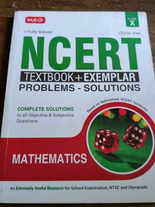 NCERT Mathematics and science Textbook + Exemplar