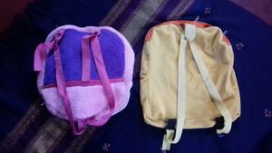 Two Kid Cute Bag.one eye Is Missing.runner Change.