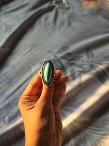 Oval Turquoise Statement Ring