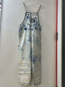 Acid Wash Denim Overalls