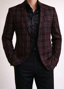 Plaid Blazer