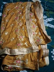 Embroidered Kurta Set with Dupatta