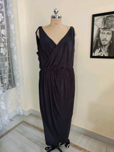 Plus Size Black Gown