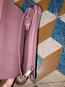 Chic Dusty Rose Crossbody Bag