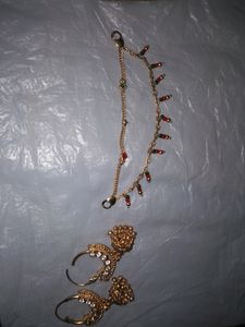 Aesthetic Earrings With Ear Veil