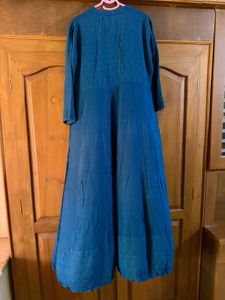 Elegant Teal Kurta with Embellishments