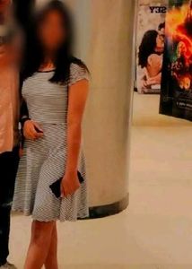 Chic Striped Casual Dress