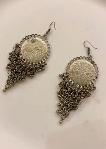 New Mirror Work Jhumka Earrings