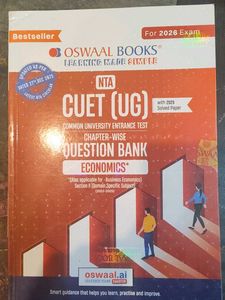 Oswaal NTA CUET (UG) Economics Question Bank