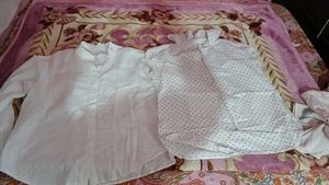 Two White Tops for Women