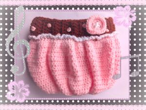 Crochet pouch