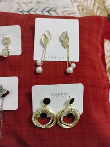 Combo of Korean and Trending Earrings