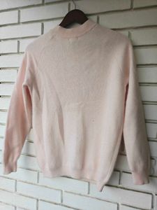 Soft Pink Knit Sweater