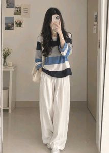 Striped Long Sleeve Top