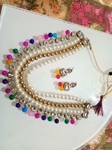 Multi Layer Pearl Beads Set